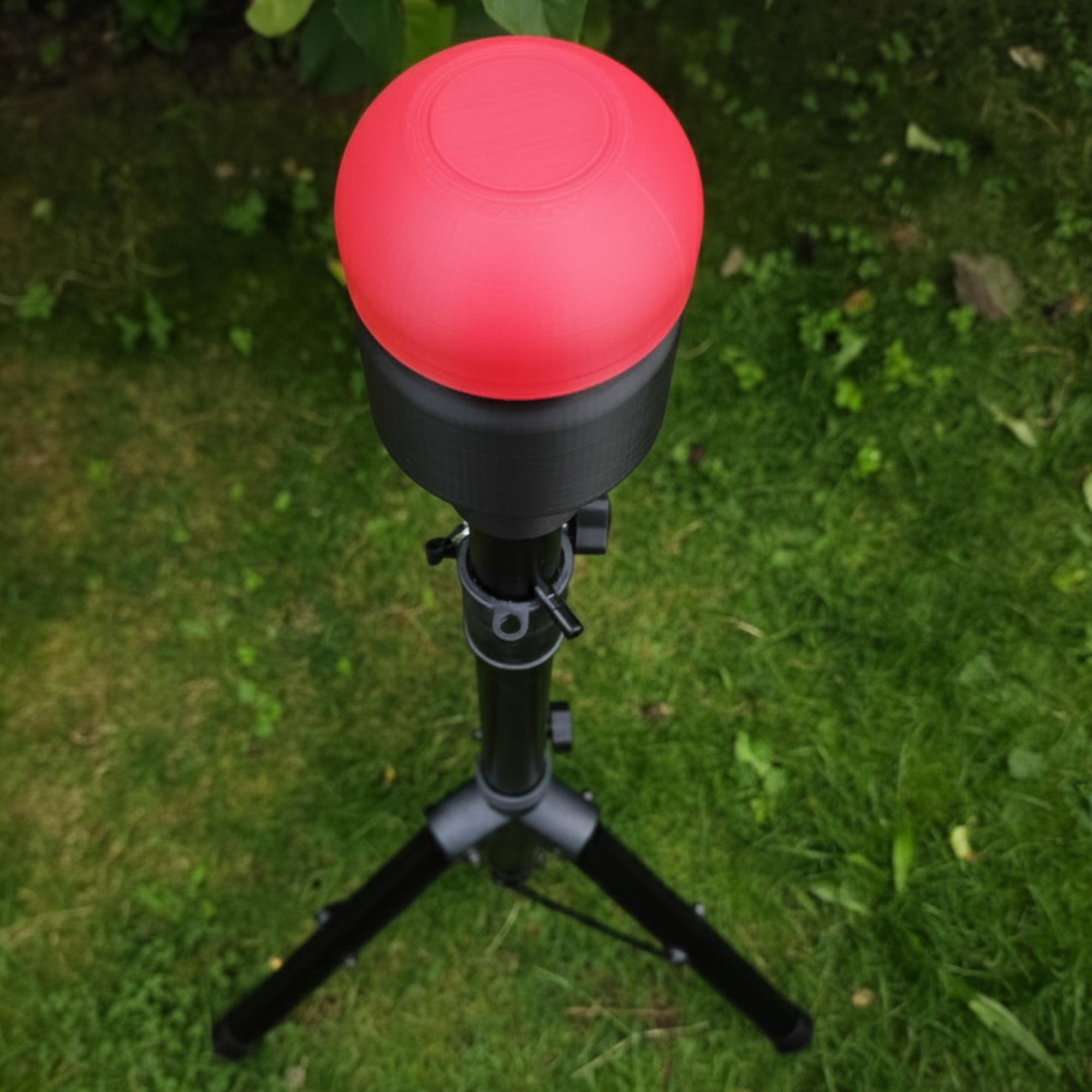 Bluetooth Buzzer für Fotobox – Großer Handtaster mit Software-Lizenz & Stativhalterung